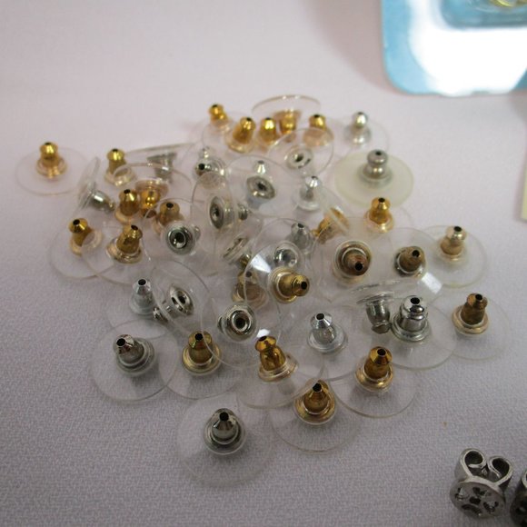Earring Crafter Bundle - 7 Packages of Earring Backs and Hooks. - Picture 6 of 12